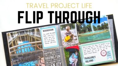 Project Life Travel Album (Part 2) - Project Life Album Flip Through