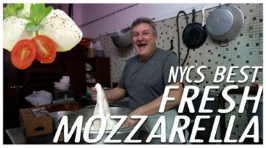 My Favorite Fresh Mozzarella in NYC - Dave and Tony's in Astoria Queens