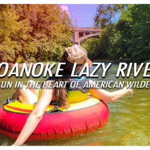 Roanoke Virginia's lazy river. Don't miss this.