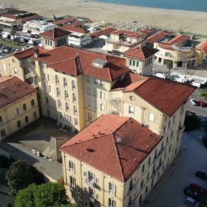 Grand Hotel Royal - Drone over Versilia in Tuscany Italy part 1