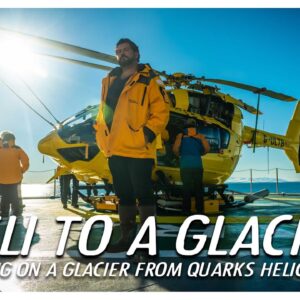 Visiting the Arctic aboard Quark's luxury exploratory Vessel Ultramarine: Part 4 Helicopter Landing